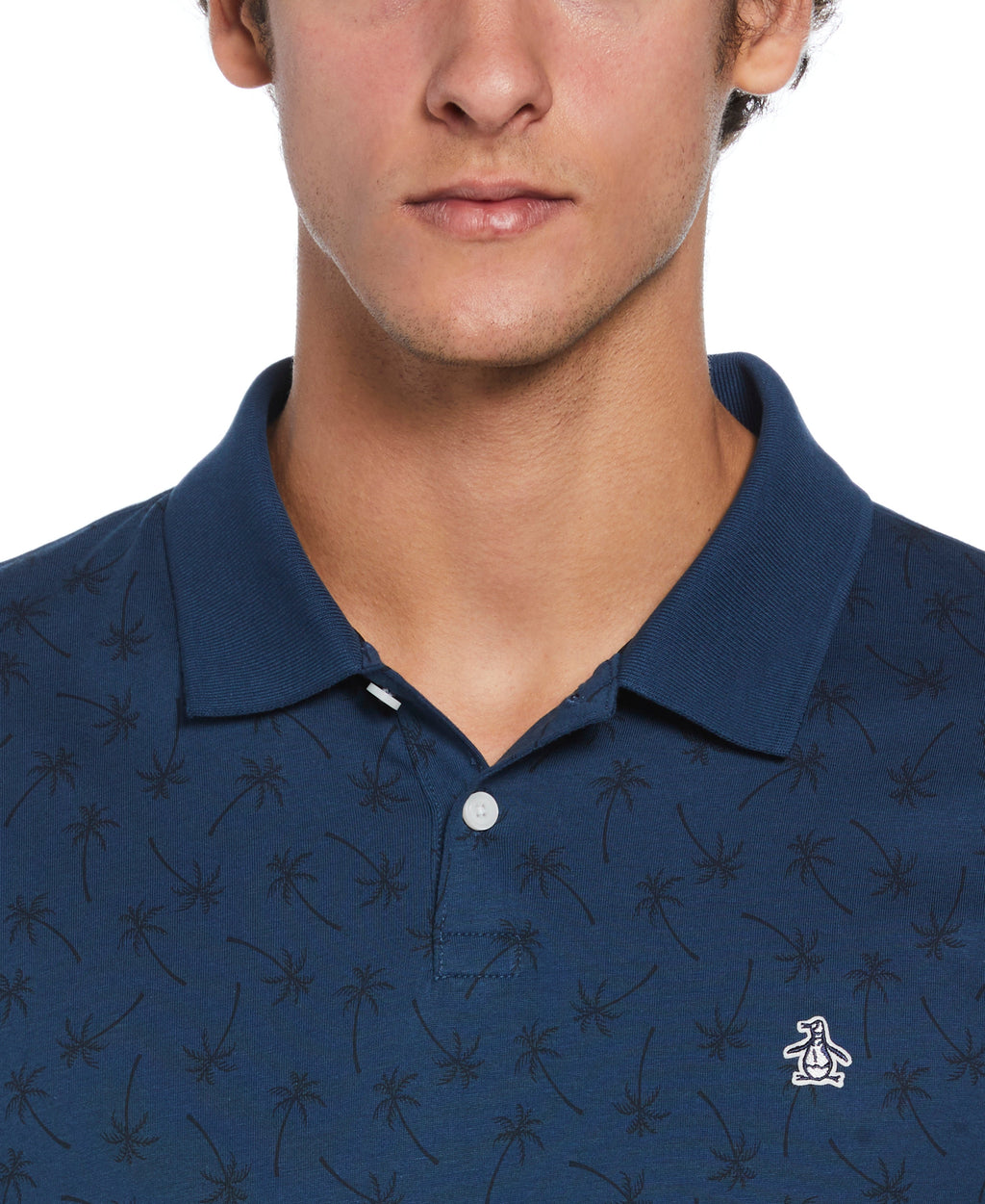 Cotton Jersey Palm Polo