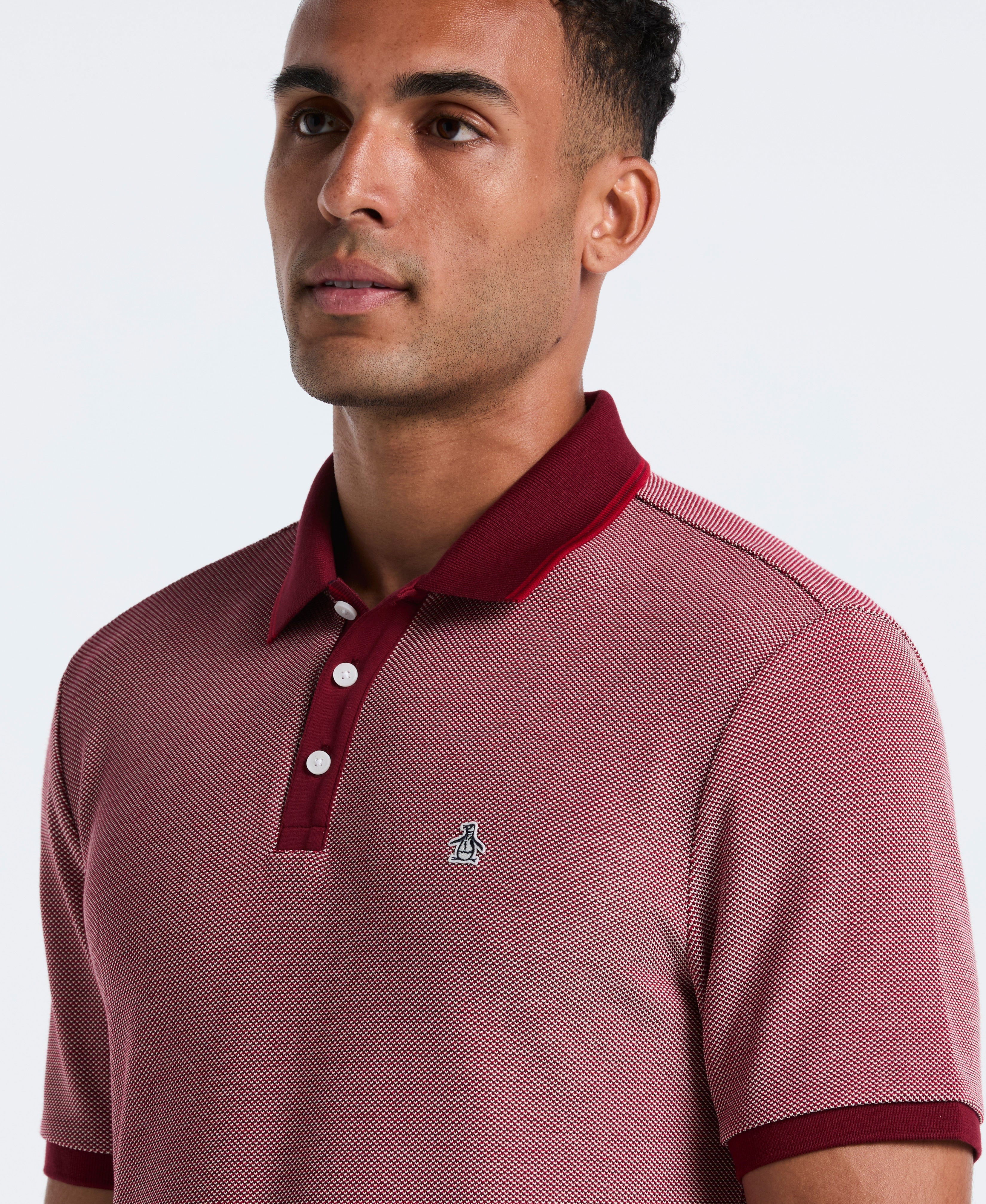Cotton Tricolor Pique Polo