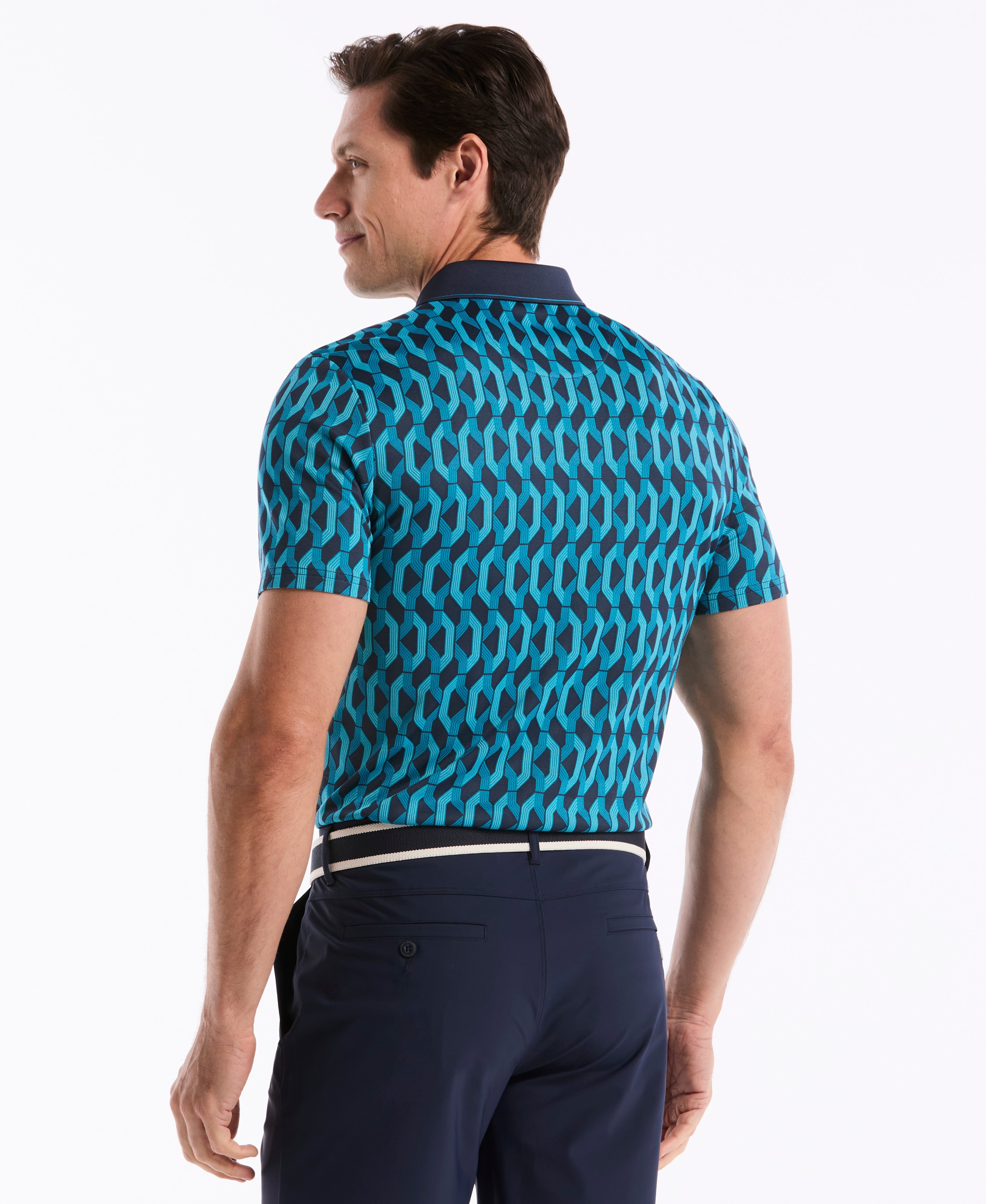 Heritage Color Block Golf Polo