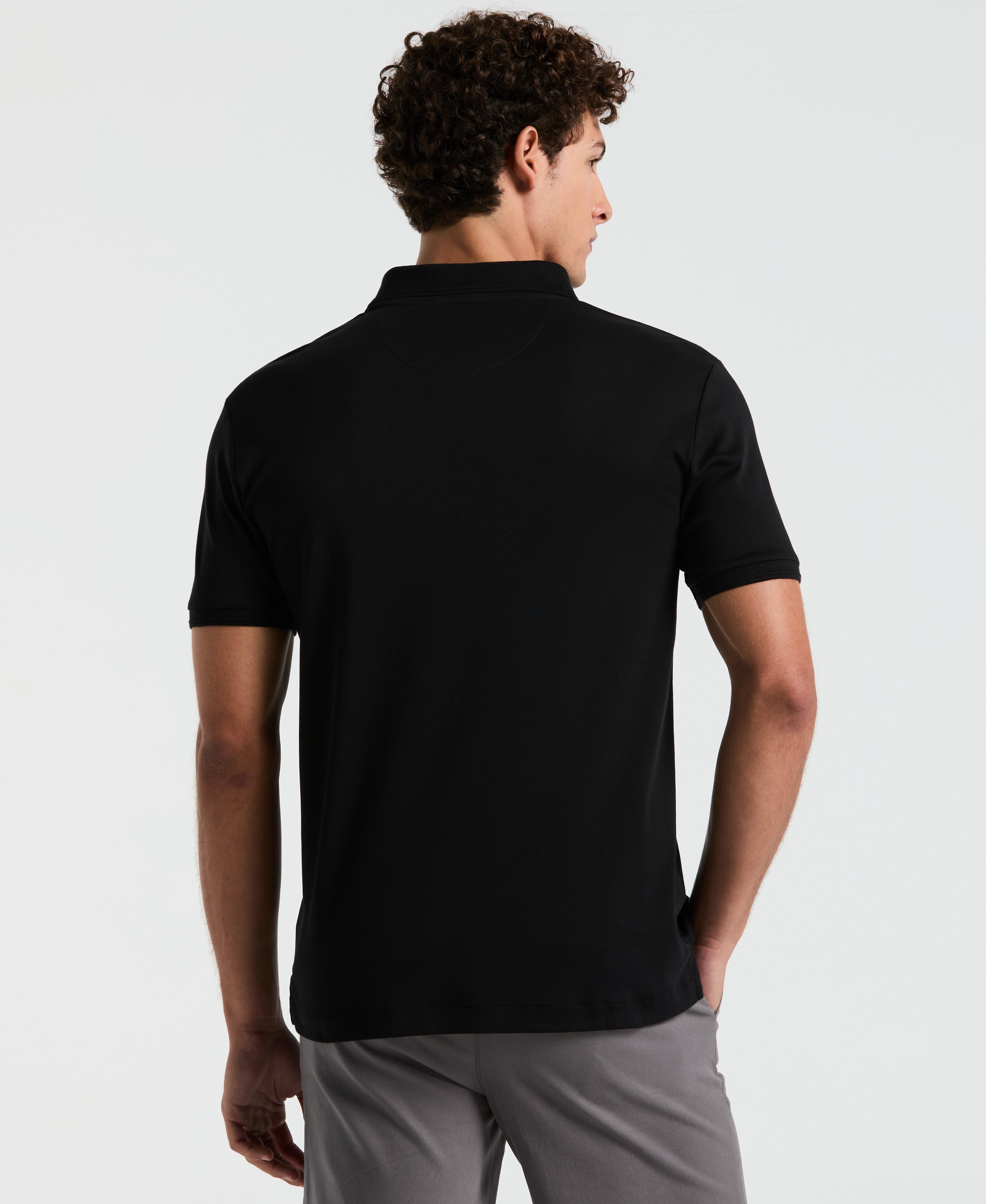 Organic Cotton Interlock Daddy Polo