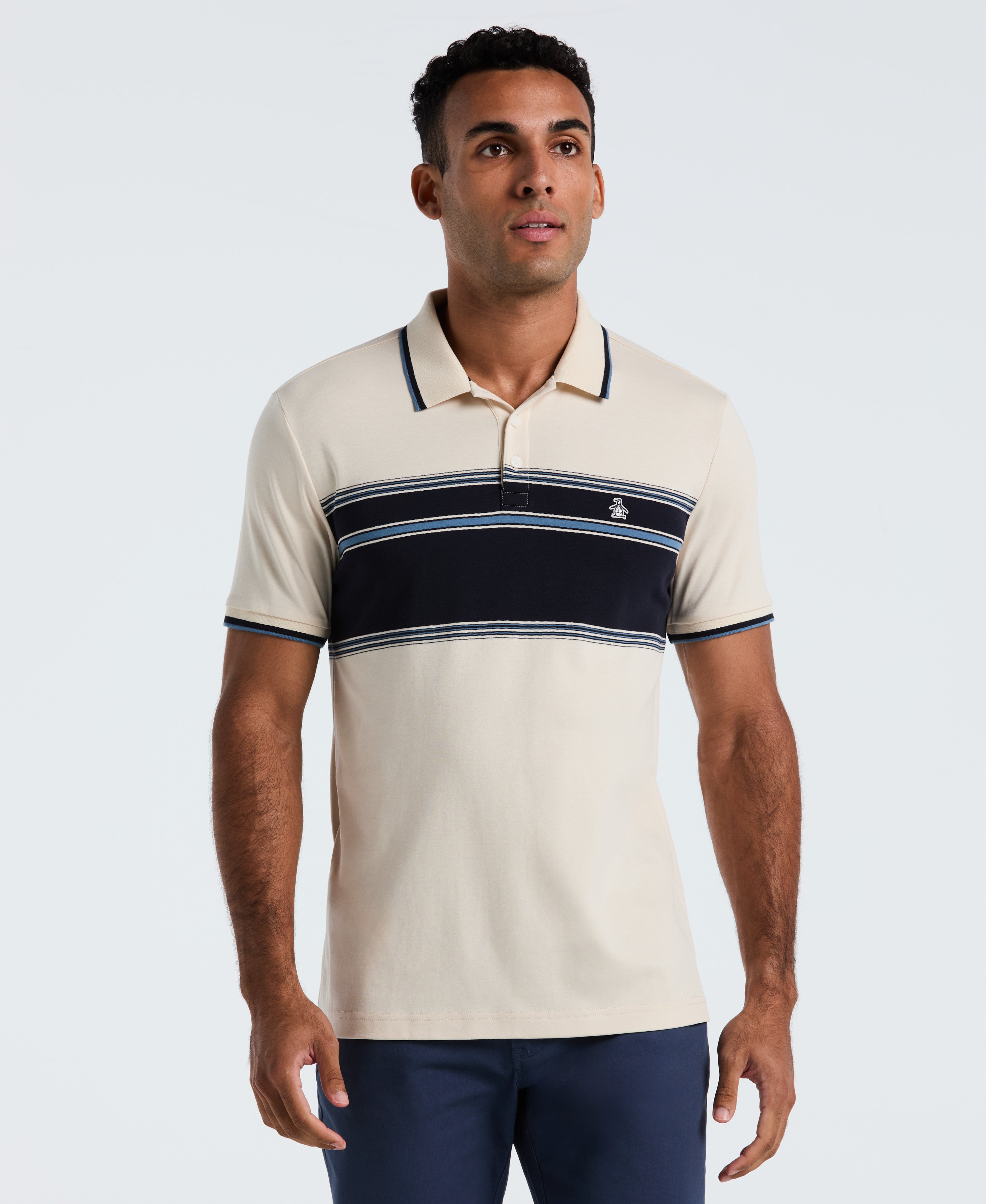 Organic Cotton Stripe Polo