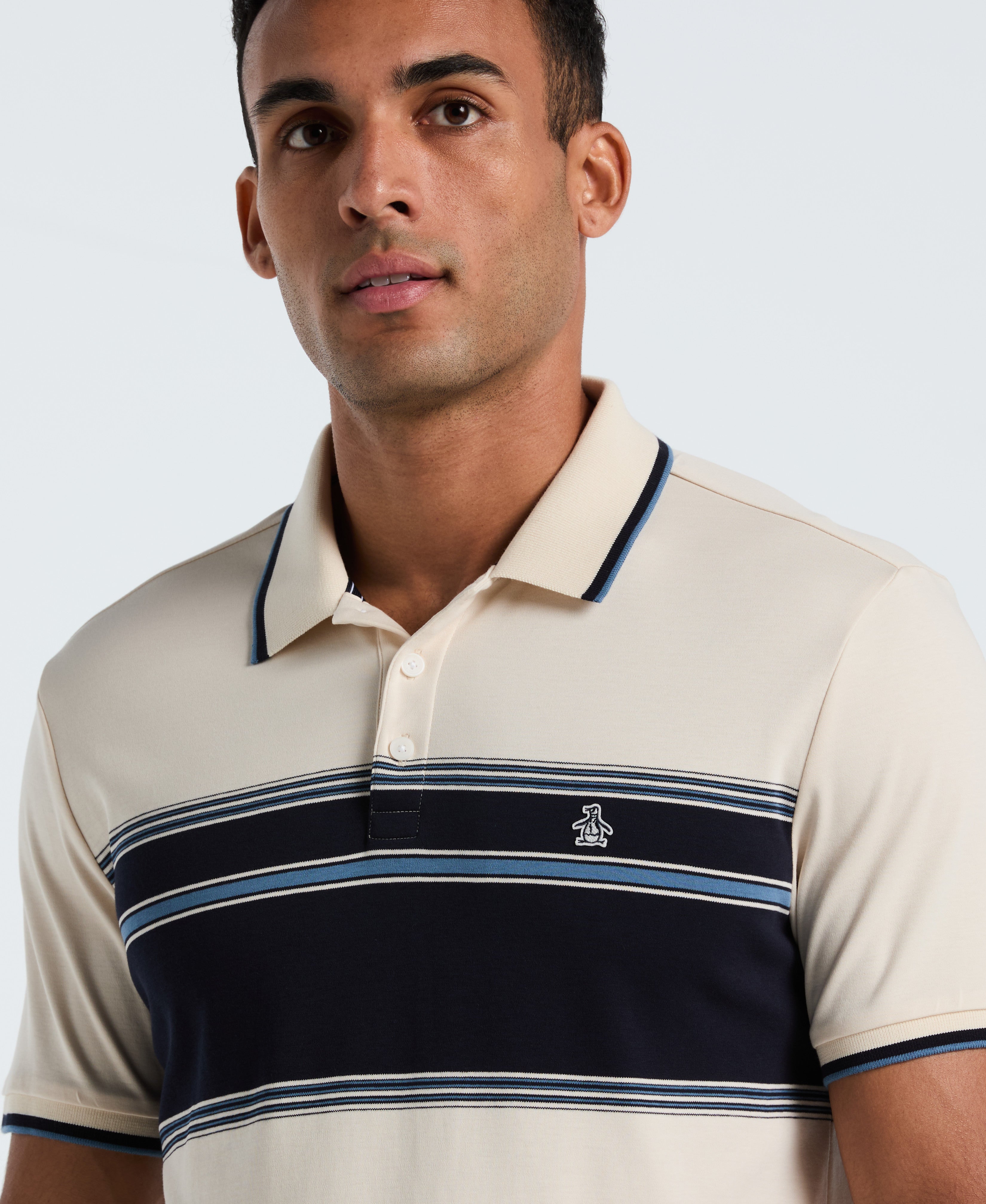 Organic Cotton Stripe Polo