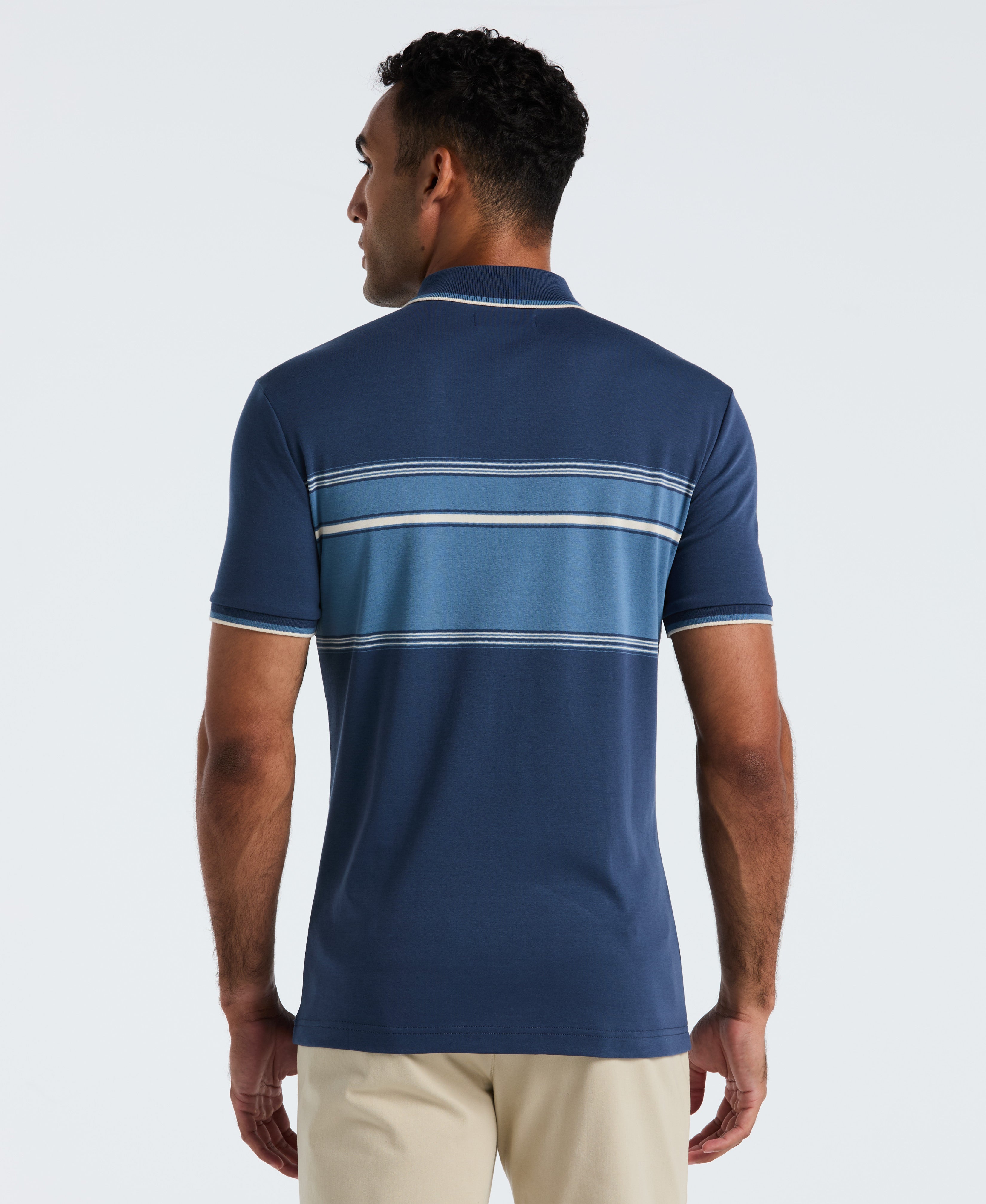 Organic Cotton Stripe Polo
