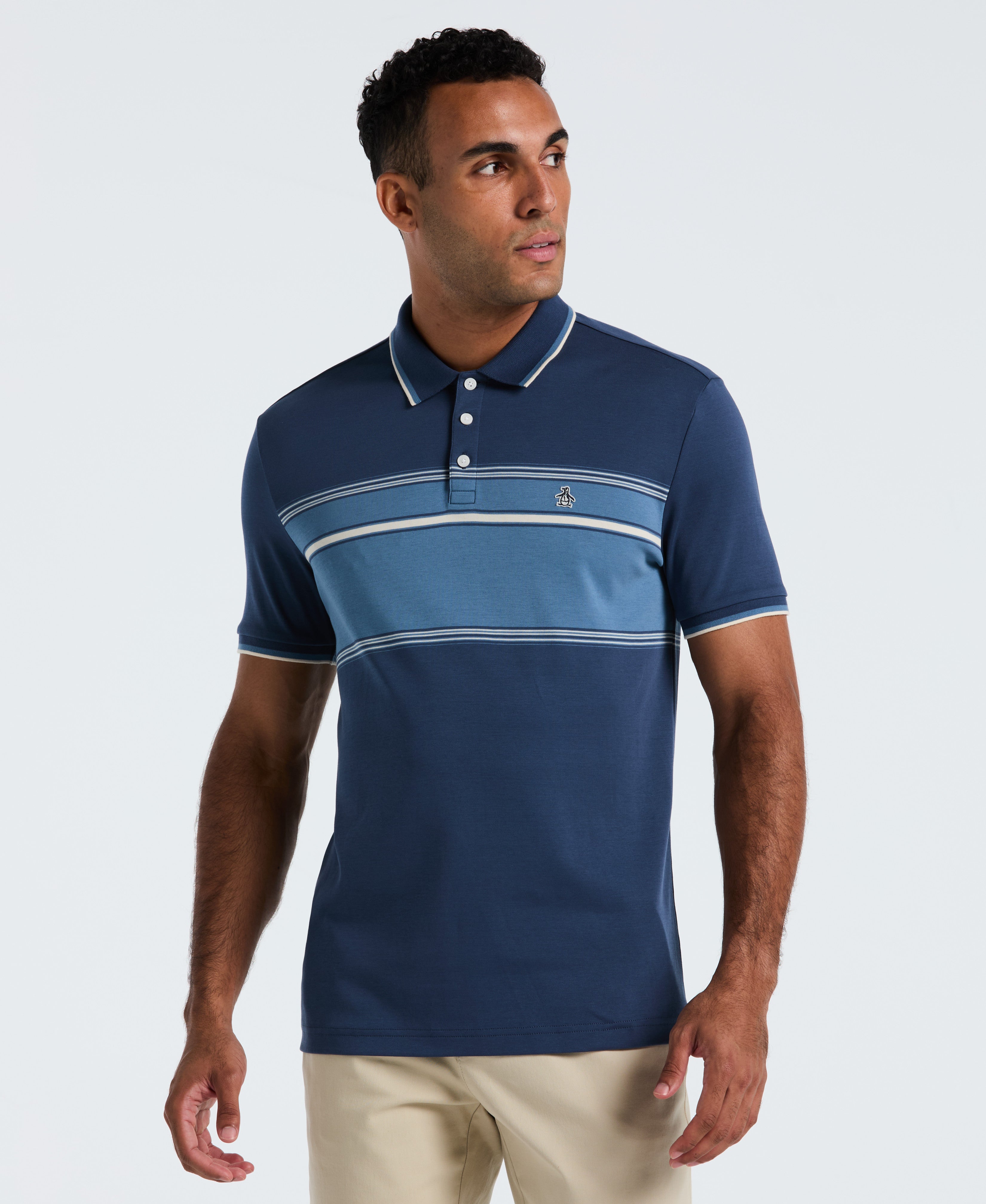 Organic Cotton Stripe Polo